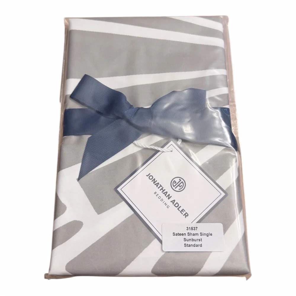 NEW Jonathan Adler Sateen Sham Single Sunburst Standard Pillow